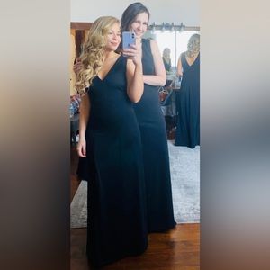 Long black dress